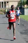 Tadele Geremew (Elswick)  wins the Tyne Bridge Harriers Exhibition Park 5k, Newcastle.